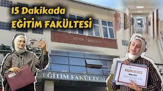 15 Dakikada Anadolu Üniversitesi Eğitim Fakültesi Turu |tüm detaylarıy