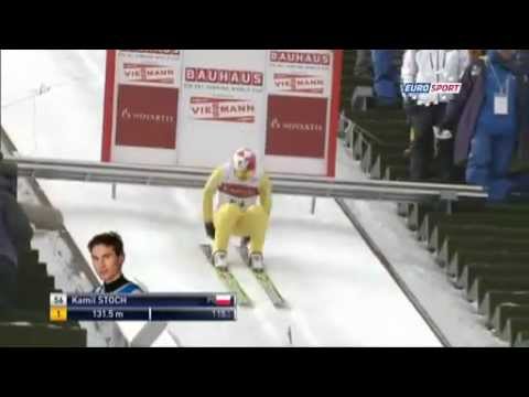 Sapporo 2012: Kamil Stoch - druga seria - skok na 131,5 m | 29.01.2012