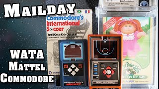 Mailday - Mattel Handhelds, WATA, Colcovision, Commodore 64