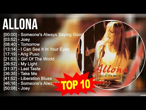 A.l.l.o.n.a Greatest Hits ~ Top 100 Artists To Listen in 2023