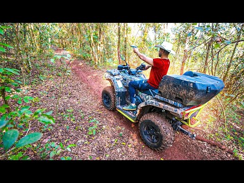 PROCUREI O TUMULO DO VELHO SATANICO COM MEU QUADRICICLO GIGANTE