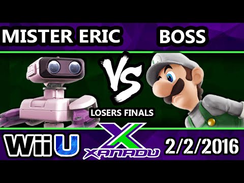 S@X 135 - TCG | Boss (Luigi) Vs. HE | Mister Eric (R.O.B.) SSB4 LF - Smash Wii U - Smash 4