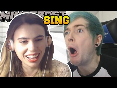 REACTING TO POPULARMMOS & DANTDM SING THEIR INTRO SONG!!!