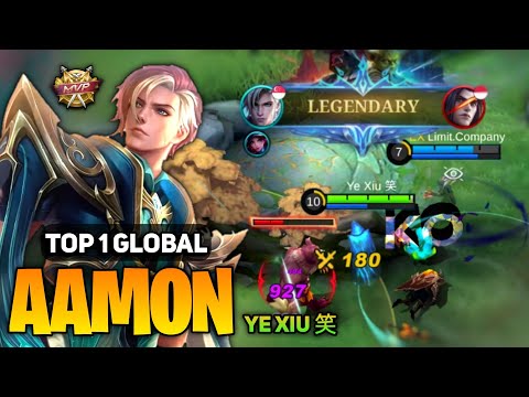 Legendary KING! Aamon Best Build 2022 [ Top 1 Global Aamon Gameplay ] By Ye Xiu 笑 - Mobile Legends