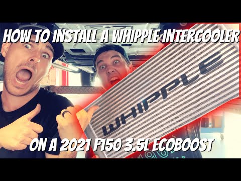 Installing a Whipple Intercooler on the 2021 Ecoboost F150 (How-To)