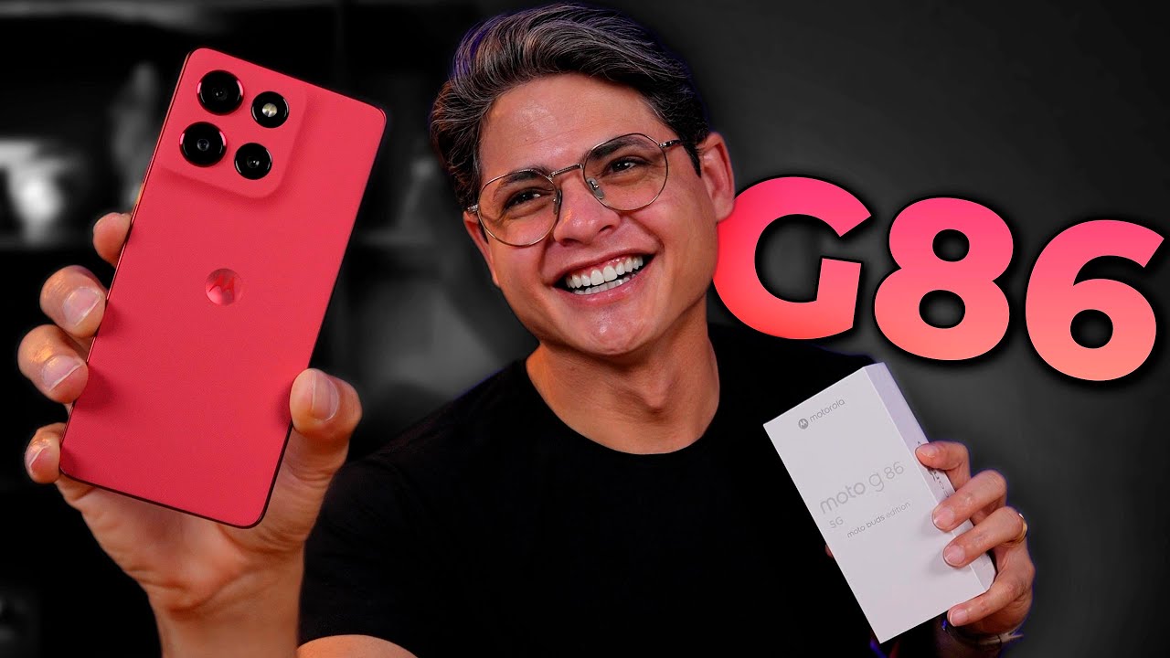 Miniatura da avaliação em vídeo de Smartphone Motorola G86 5G 256GB 8GB RAM Grafite