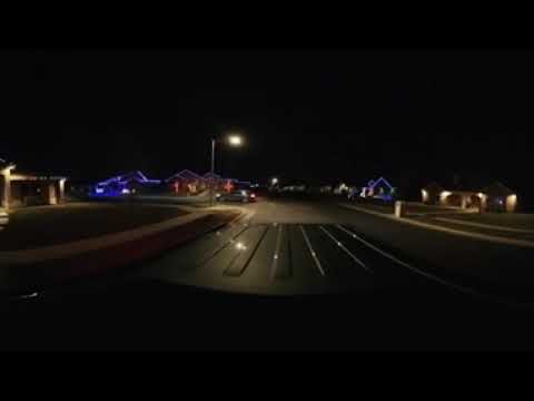 Amarillo City View Christmas Lights injected