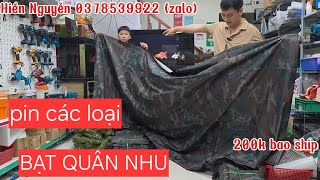 1.8m x 3.2m Military Tarpaulin. Cheaper than the previous batch. Military Parachute Cord. Solar L...
