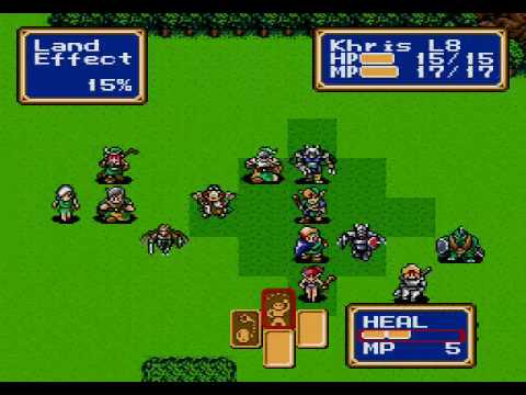Shining Force Video Walkthrough Part 36 - Battle 4-1 Part 1 (General Elliot)