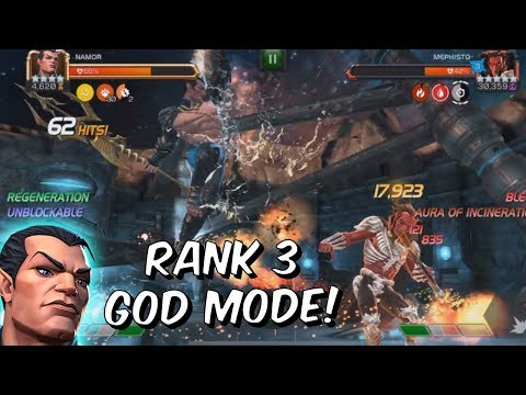 4 Star Namor DESTROYS Act 5 & Variant Content At Rank 3! - God Mode - Marvel Contest of Champions