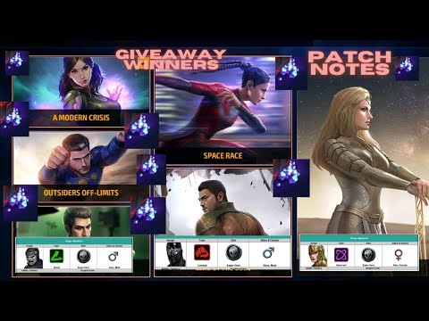 CRYSTAL COUPONS GIVEAWAY WINNERS - ETERNALS UPDATE PART2 PATCH NOTES WHAT'S NEW| Marvel Future Fight