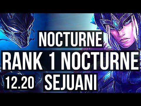 NOCTURNE vs SEJU (JNG) | Rank 2, Rank 1 Nocturne, 6/2/10 | EUW Challenger | 12.20