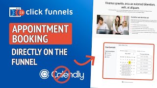How to Add Appointment Booking to a Funnel Page in Clickfunnels 2.0 - Clickfunnels 2.0 Tutorial