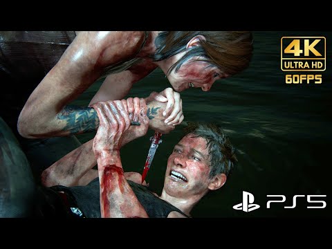 The Last of Us 2 - Ellie vs Abby Final Fight (PS5 60fps Patch) @ 4K 60ᶠᵖˢ ✔