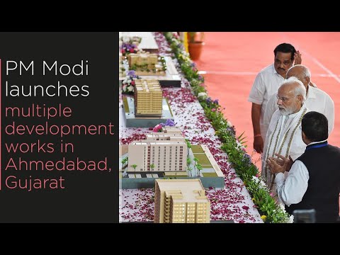 PM Modi launches multiple development works in Ahmedabad, Gujarat