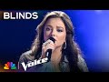 Kirbi S Spectacular Four Chair Turn Performance Of God Only Knows Voice Blind Auditions NBC