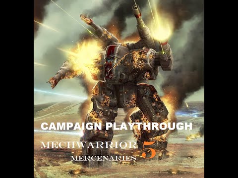 MechWarrior 5 Mercenaries Campaign:  Final Lance Prep for End Game Missions Mechs Ep27