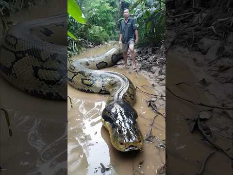 Big Size Anaconda #trendingreels #anaconda