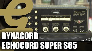 Video thumbnail for Dynacord Echocord Super S65 by Guitarsenal