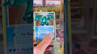 Gold star pokemon pulled! #shorts #pokemoncards #pokemontcg #pokemon #unboxing #pokemoncardopening