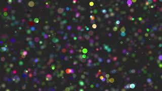 Colorful Particle Motion Background