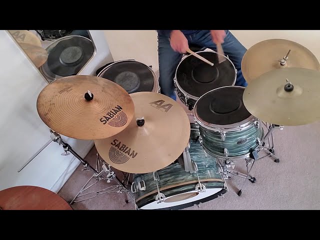 VIDEO Vtg 3pc Slingerland Drums Rubber Practice Pads Lot - VGC in Drums & Percussion in London