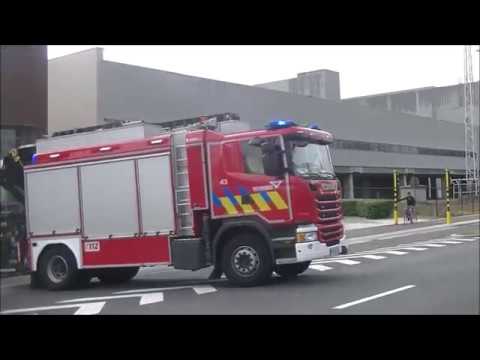 20X brandweer met spoed naar meldingen  in Antwerpen