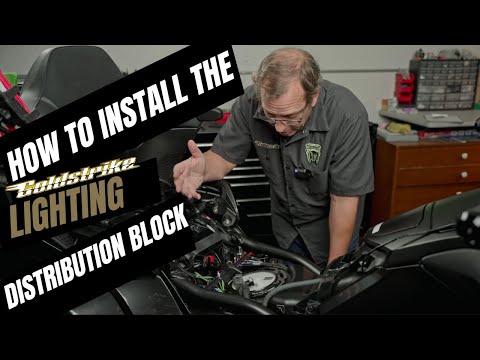 Lighting Distribution Block | Honda Gold Wings | How to Install