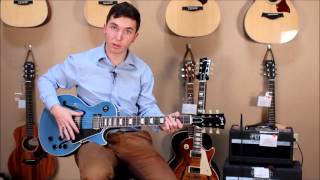 Video thumbnail for Gibson 2016 ES Les Paul Pelham Blue Demo - Swing City Music by Swing CIty Music