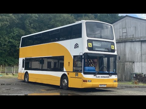 *Kickdown* E&M Horsburgh Dennis Trident Plaxton president (SN53 AVV) DD10 Service:nis (Thrash)