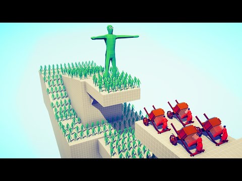 100x ZOMBIE + GIANT vs 4x EVERY MULTI ARROW UNIT | TABS - Totally Accurate Battle Simulator