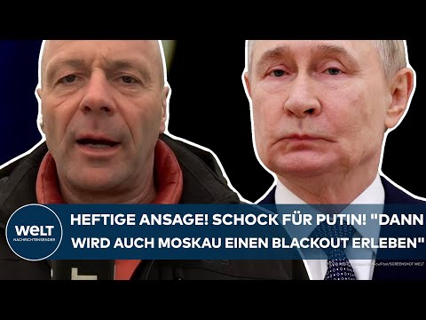 UKRAINE-KRIEG: Heftige Ansage! Schock für Putin! "Dann wird auch Moskau einen Blackout erleben!"