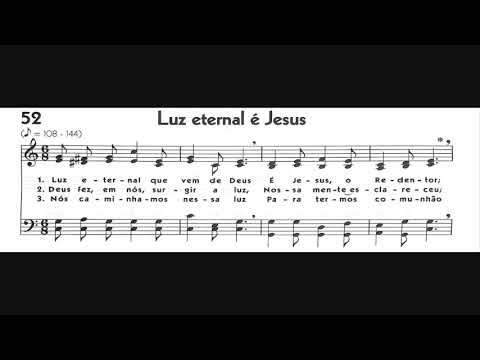 Hinário 5 CCB - Hino 052 - Luz eternal é Jesus - Strings - Teclado Yamaha PSR S670