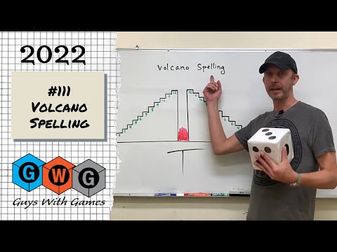 ESL Games (GWG) #111 Volcano Spelling |dice|