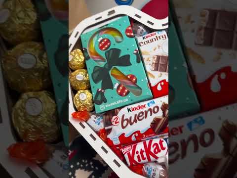 Подарок для девушки, Подарочный набор сладостей в коробке - фото 1 - id-p2428673148