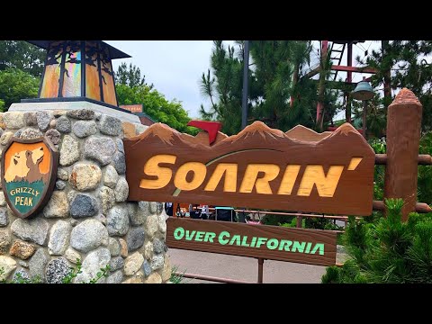 [NEW 2022] SOARIN OVER CALIFORNIA - FULL RIDE - DISNEY CALIFORNIA ADVENTURE DISNEYLAND RESORT
