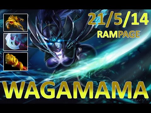 Wagamama plays Phantom Assassin and gets a RAMPAGE!! - 7774 MMR Gameplay Highlights Dota 2