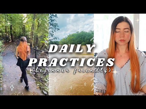 LIVING MINDFULLY 🌸 6 SIMPLE Ways to Practice MINDFULNESS Daily 🌲(Spirituality for Beginners)