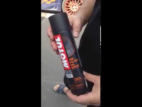 Motul A2 air filter oil spray