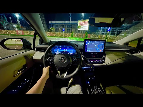 Toyota Corolla Sedan Facelift Night Test 2024