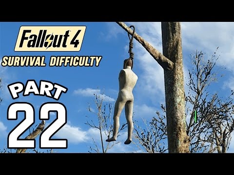 Fallout 4 Survival Difficulty SNIPER Walkthrough - Part 22 1080p 60FPS