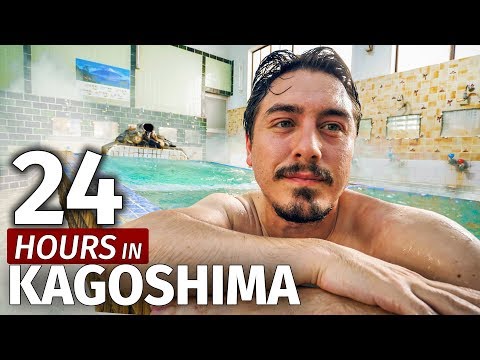 在日本的溫泉中放鬆身心｜鹿兒島的24小時之旅 (Relaxing in a Japanese Hot Spring | 24 Hours in Kagoshima)