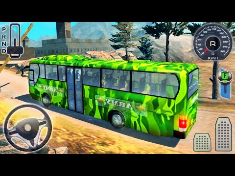 Offroad US Army Bus Driving - Transport Simulator 3D Prisoners - Android GamePlay