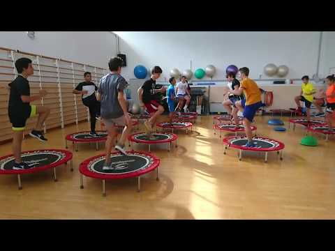 ELASTIC TRAMPOLINE Physical Training at Palagym #ELITESPORTACADEMY #TRAINYOURBEST