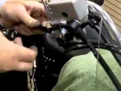 Kuryakyn Wide Style Lever Set Video Install for Metric and Harley Davidson