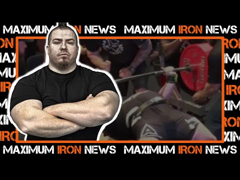 Single Ply World Record Bench Press | Jimmy Kolb | 1,080 lbs 490 kg