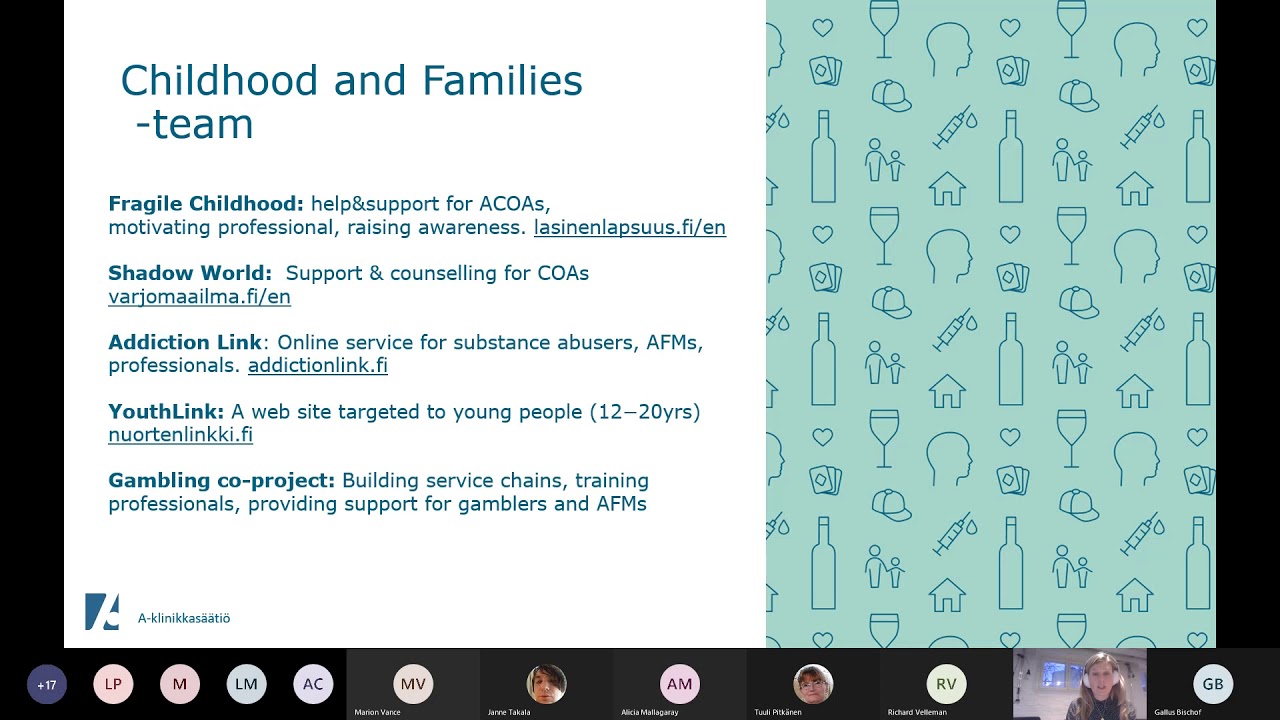 ‘Fragile Childhood’: Help for the children of problem drinkers in Finland