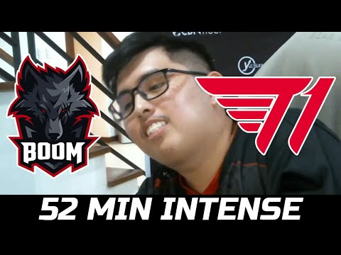 T1 VS BOOM GAME 3 - CRAZY INTENSE GAME DPC SEA 2022