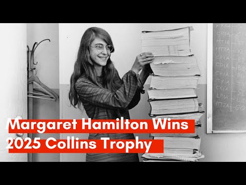 Margaret Hamilton - 2025 Michael Collins Trophy Winner