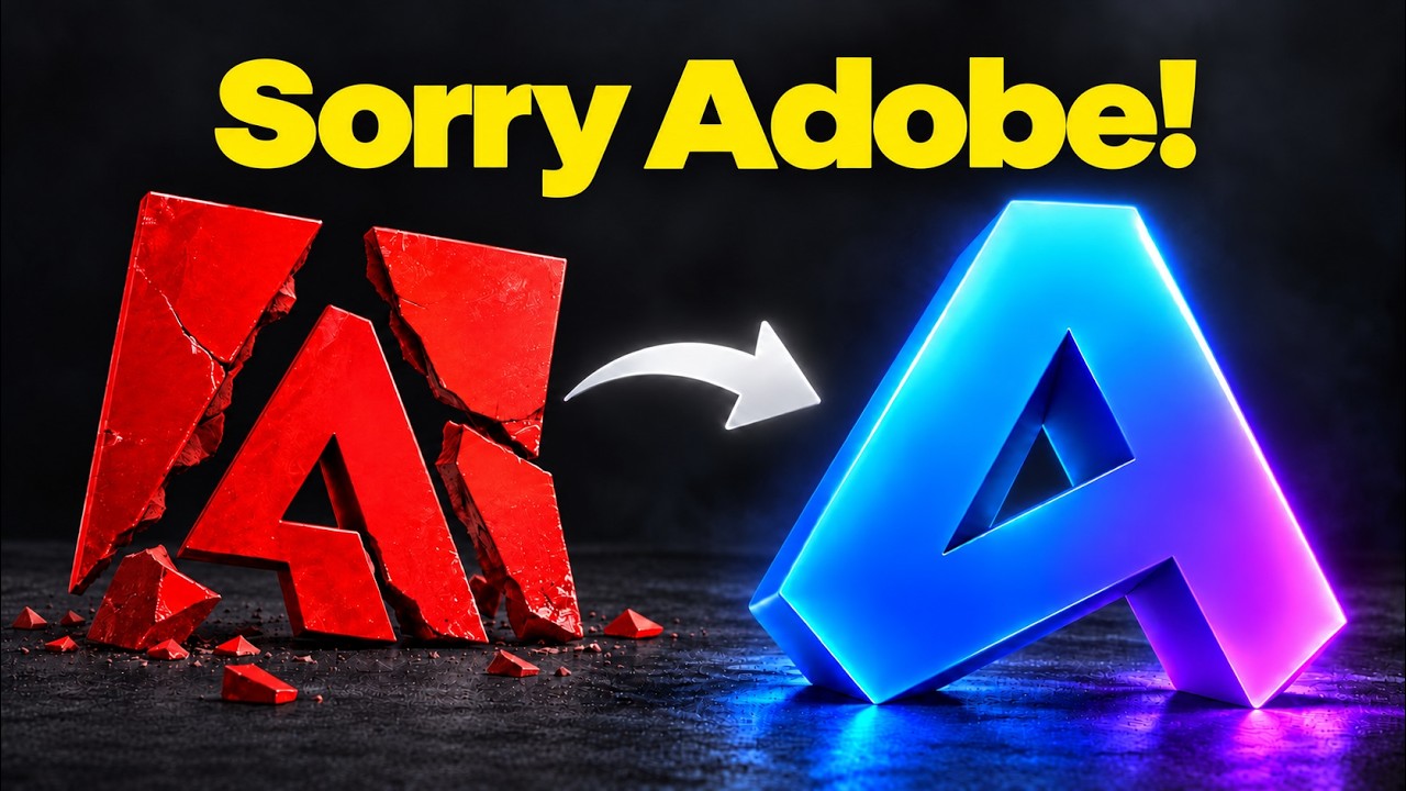 Adobe is Freaking Out! (Claude Cloned Everything for FREE)